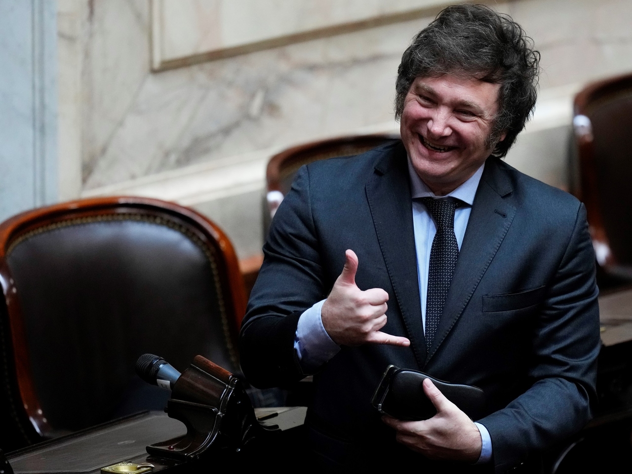 "Ferme du vote socialiste": le message controversé contre la Terre de Feu partagé par Javier Milei sur les réseaux sociaux