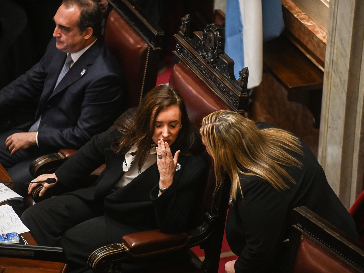 Villarruel ha chiesto a Milei di risparmiare sui viaggi e sul SIDE e ha difeso l'aumento per i pensionati e i fondi per i disabili.