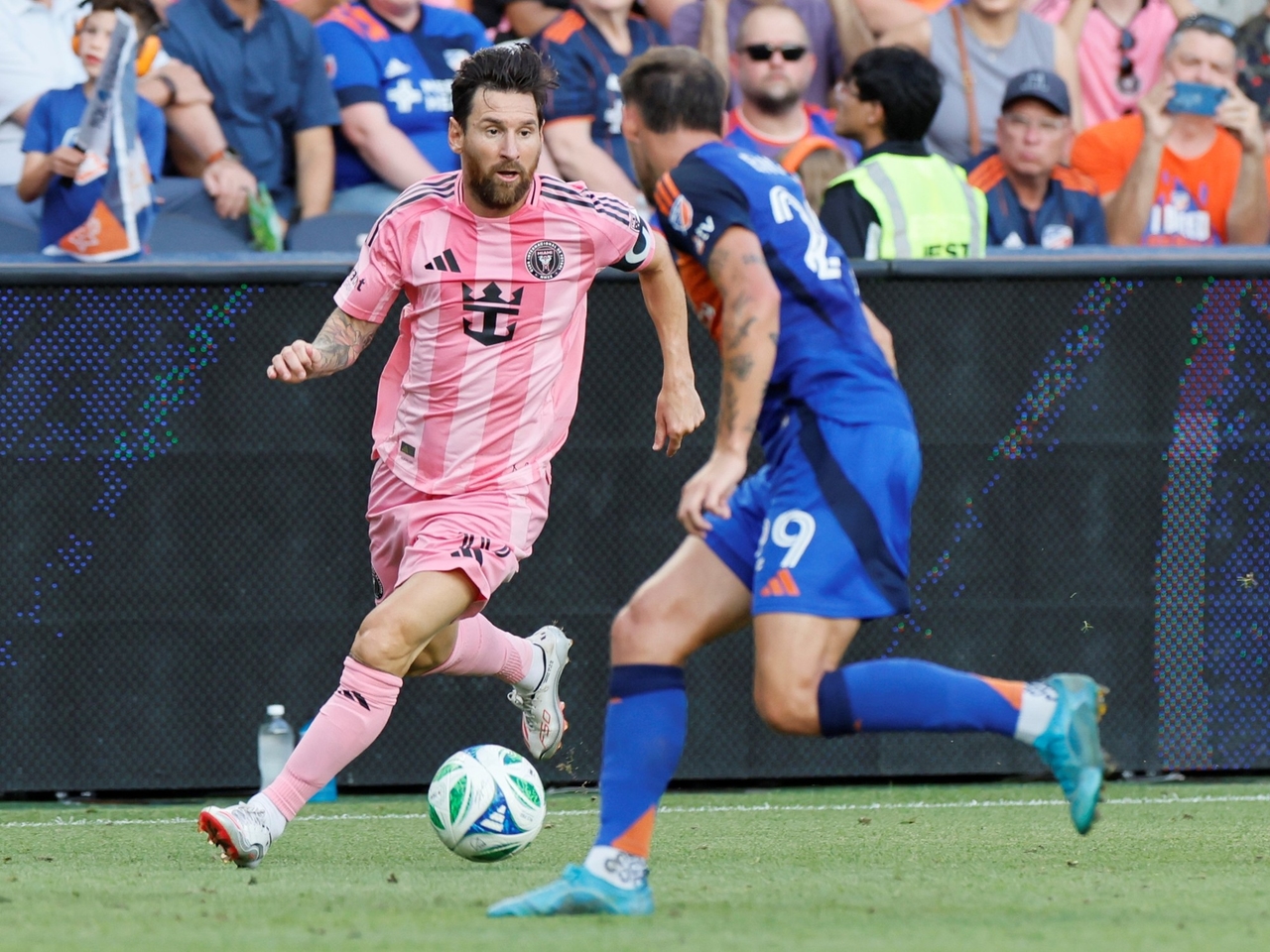 A sequência de vitórias do Inter Miami e de Messi terminou com um duro golpe: o FC Cincinnati os arrasou com a inspiração do argentino Luca Orellano.