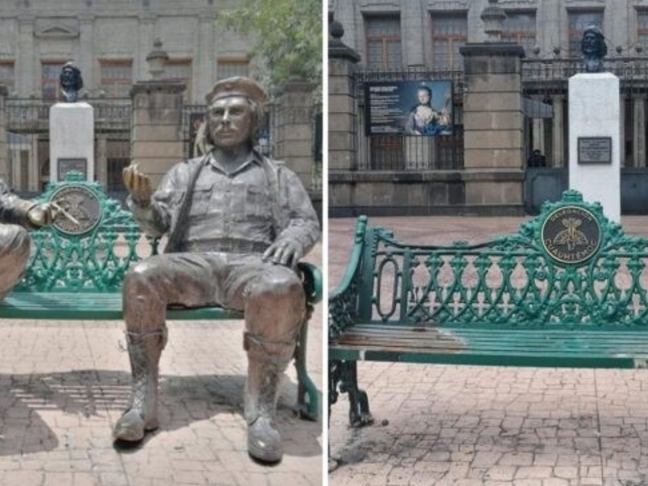 Un'insolita guerra di offerte a Città del Messico per una statua di Fidel Castro e un'altra di Che Guevara.