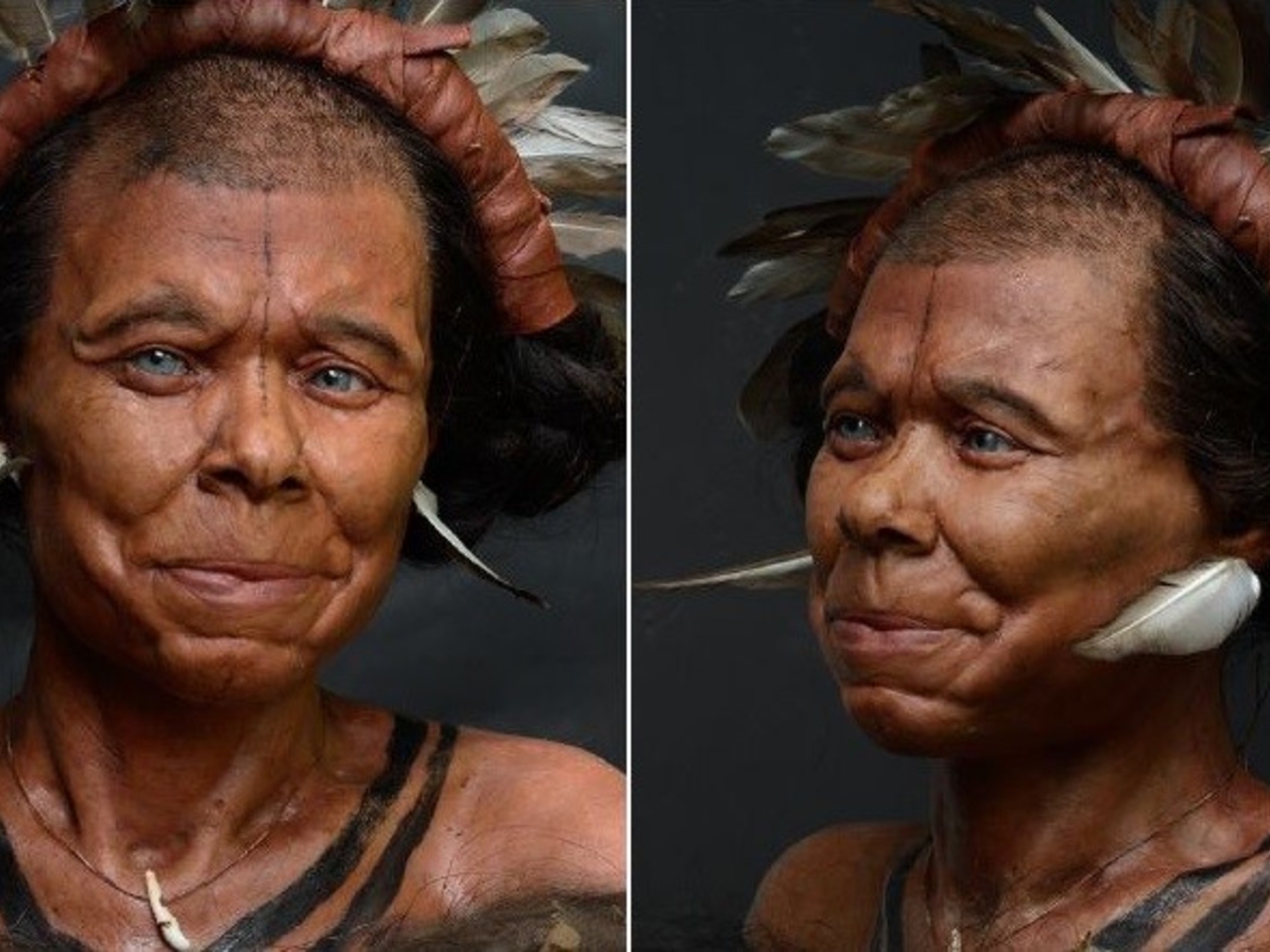 Zij is Mos'anne en ze is 10.500 jaar oud: Ze reproduceerden het gezicht van een prehistorische vrouw