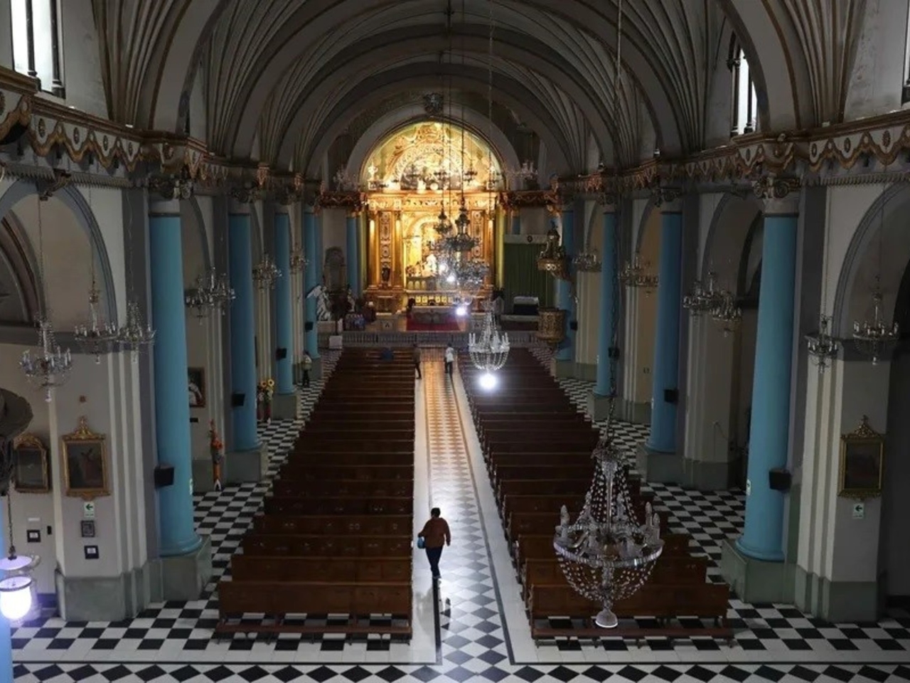 Das vor 490 Jahren in Lima gegründete erste Kloster zieht nach seiner Restaurierung Touristen an.
