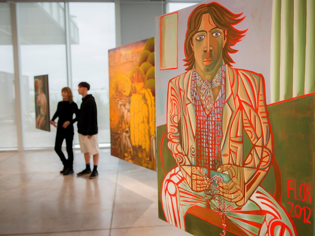 Florencia Böhtlingk en Malba Puertos: Pintura con la vibración de lo inmediato