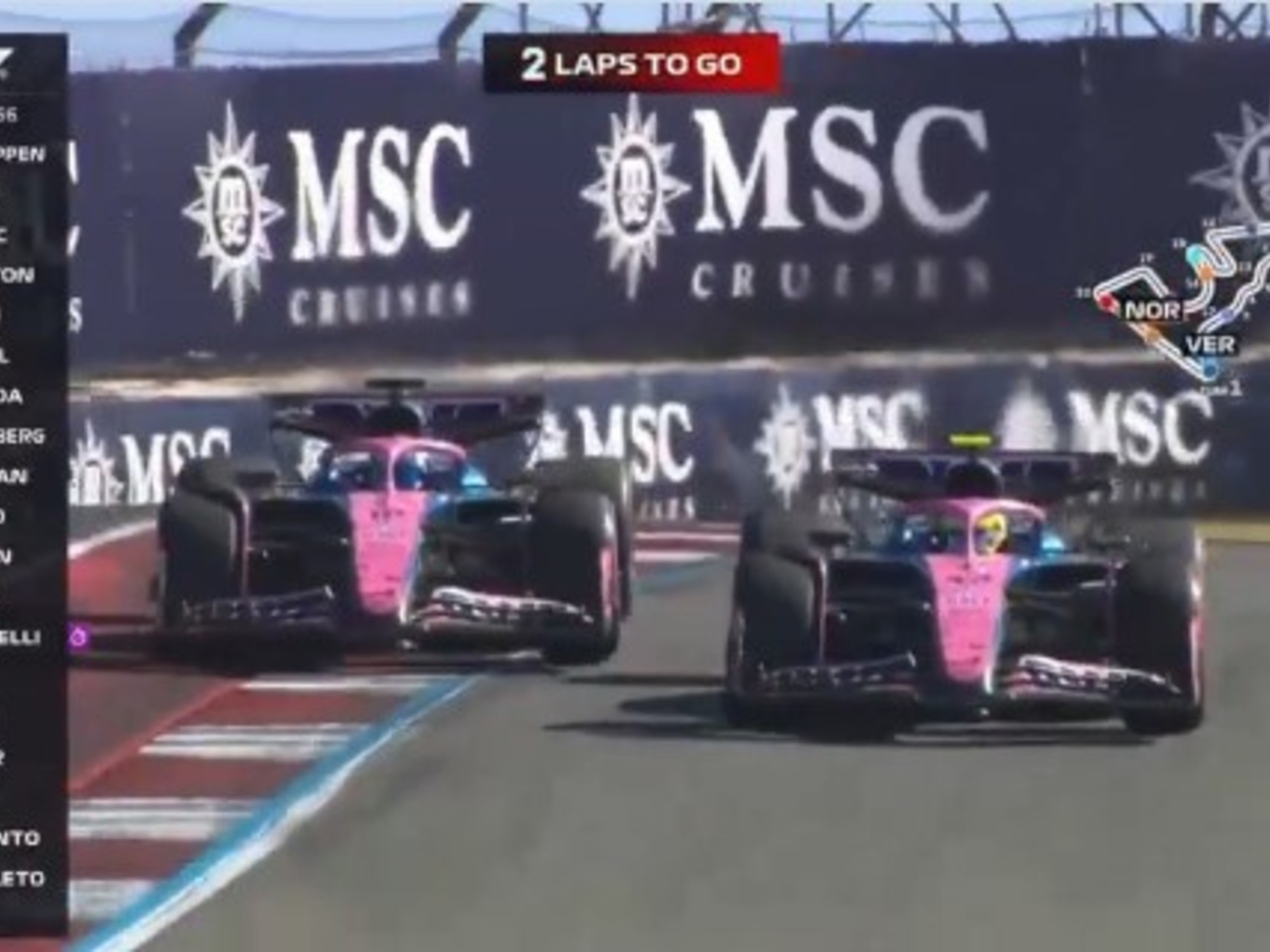 Anche la disobbedienza di Colapinto è stata ampiamente elogiata: "Queste sono le corse", ha elogiato un ex secondo classificato in Formula 1.