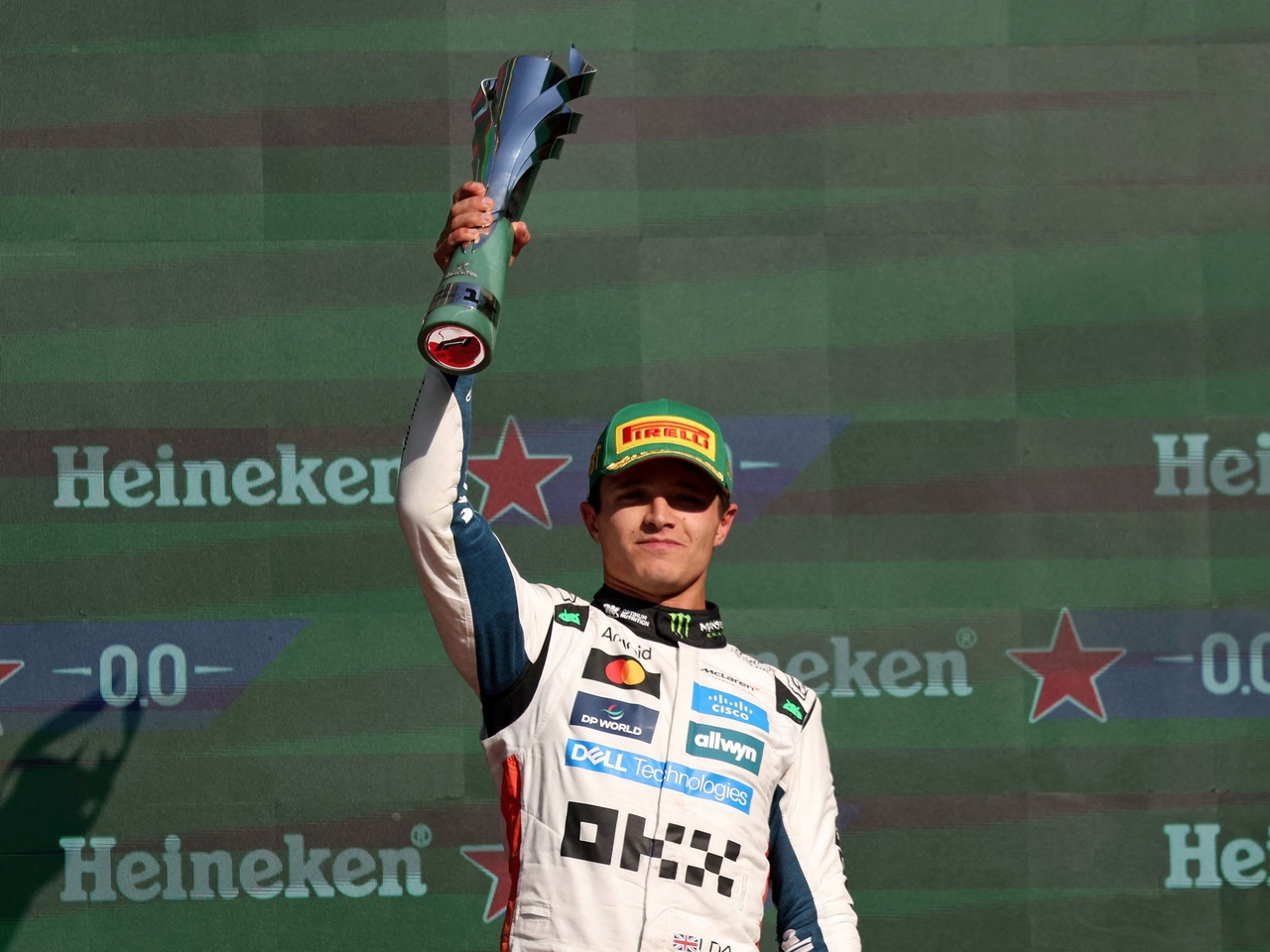 Formula 1 is on fire with four races left: Norris dominated the Mexican GP and is the new leader, one point ahead of Piastri.