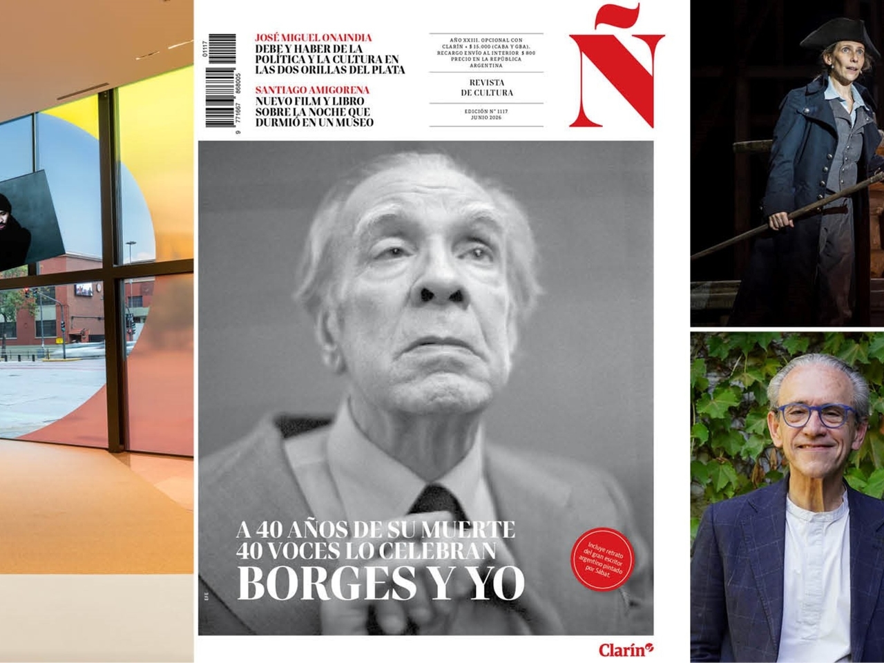 Borges y yo: A 40 años de su muerte, 40 voces lo celebran