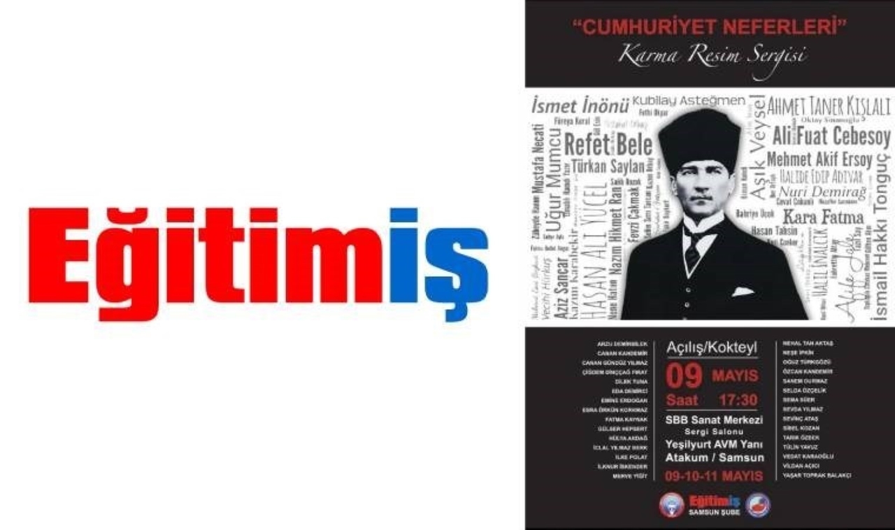 Wystawa „Malarstwo mieszane żołnierzy Republiki” z Eğitim-İş