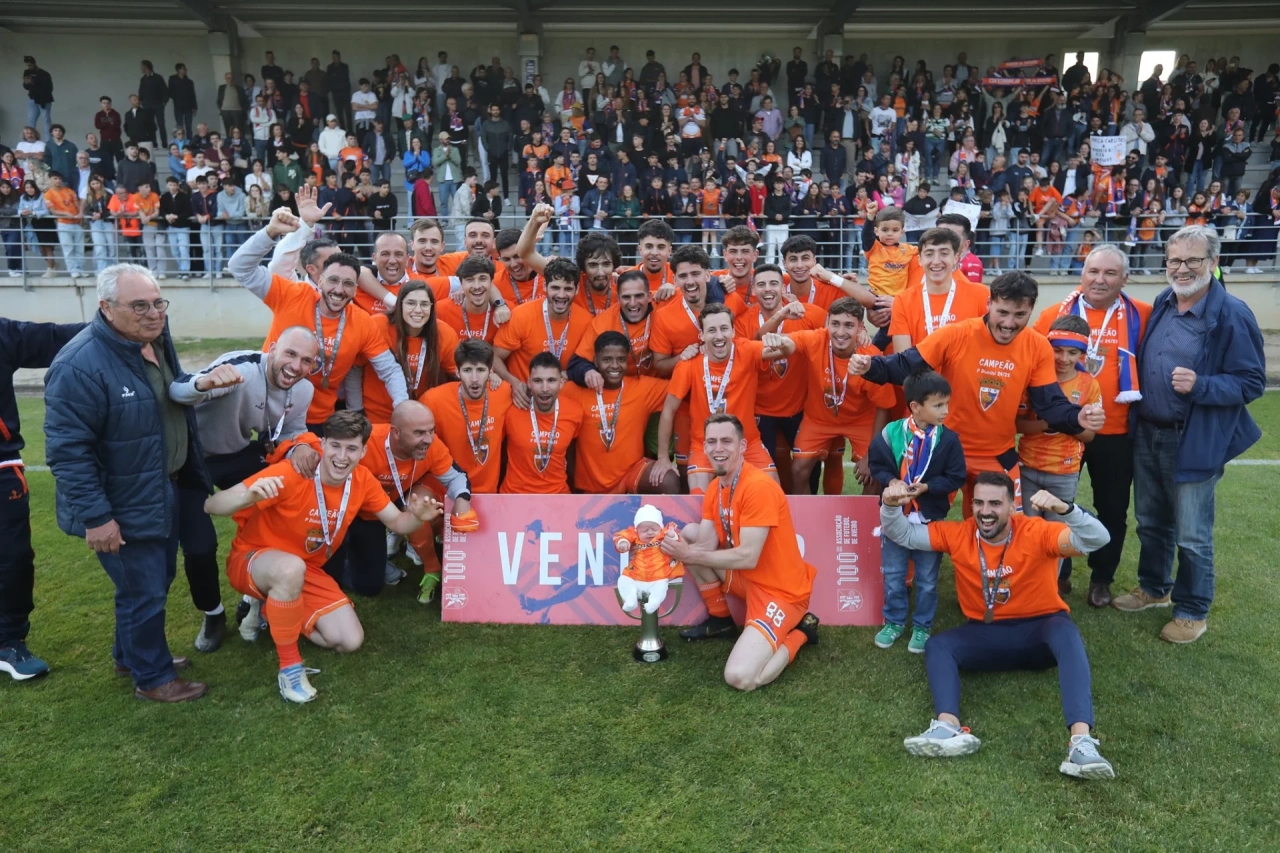 Estarreja é campeão distrital da 1.ª Divisão