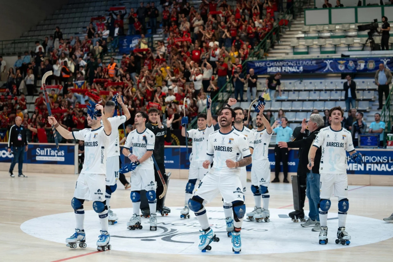 Óquei de Barcelos gewinnt im Elfmeterschießen und wird Rollhockey-„Champion“