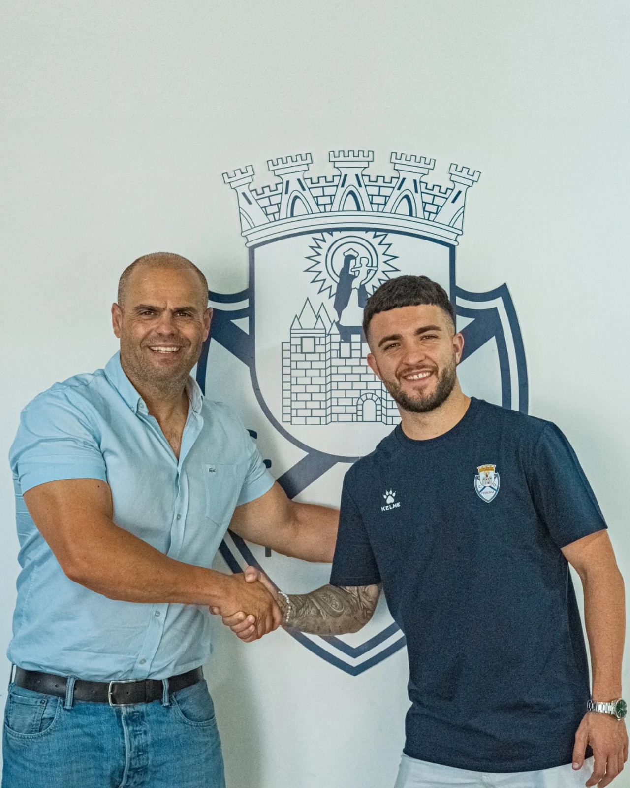 Jonathan Arriba ist Feirenses erster Neuzugang für die neue Saison