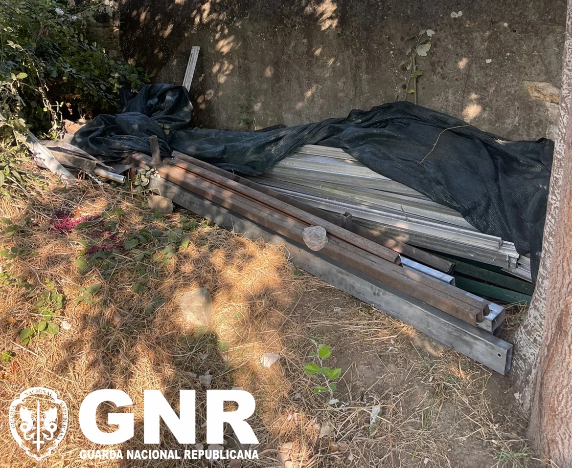 GNR recupera metais não preciosos furtados no concelho de Estarreja