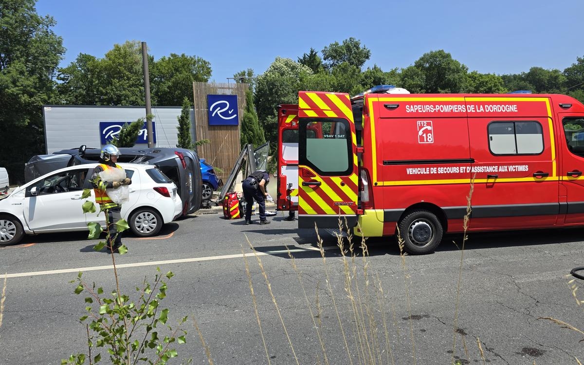 Dordogne: two seriously injured in an accident in Chancelade
