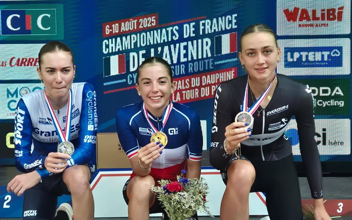 Radsport: Thaïs Poirier wird französischer Juniorenmeister im Zeitfahren