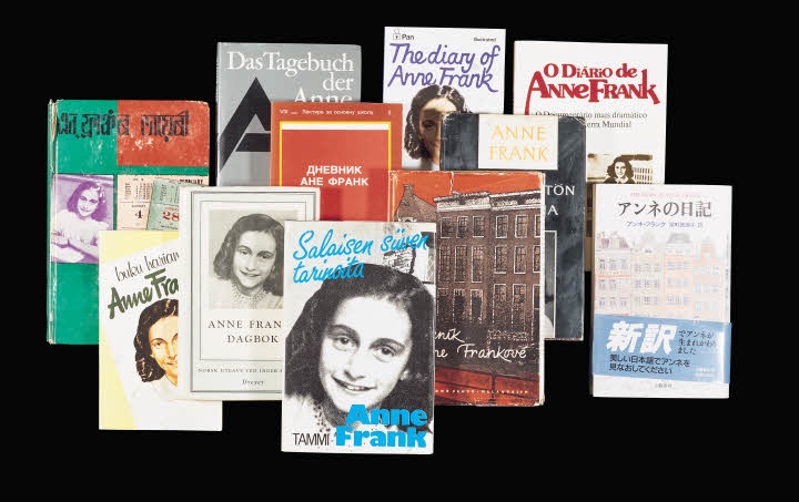 Charity shop staff find first edition of Anne Frank’s diary
