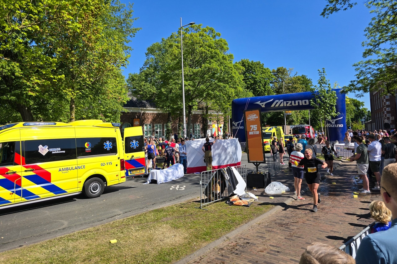 Gare su strada annullate dopo la morte di un maratoneta di Leeuwarden