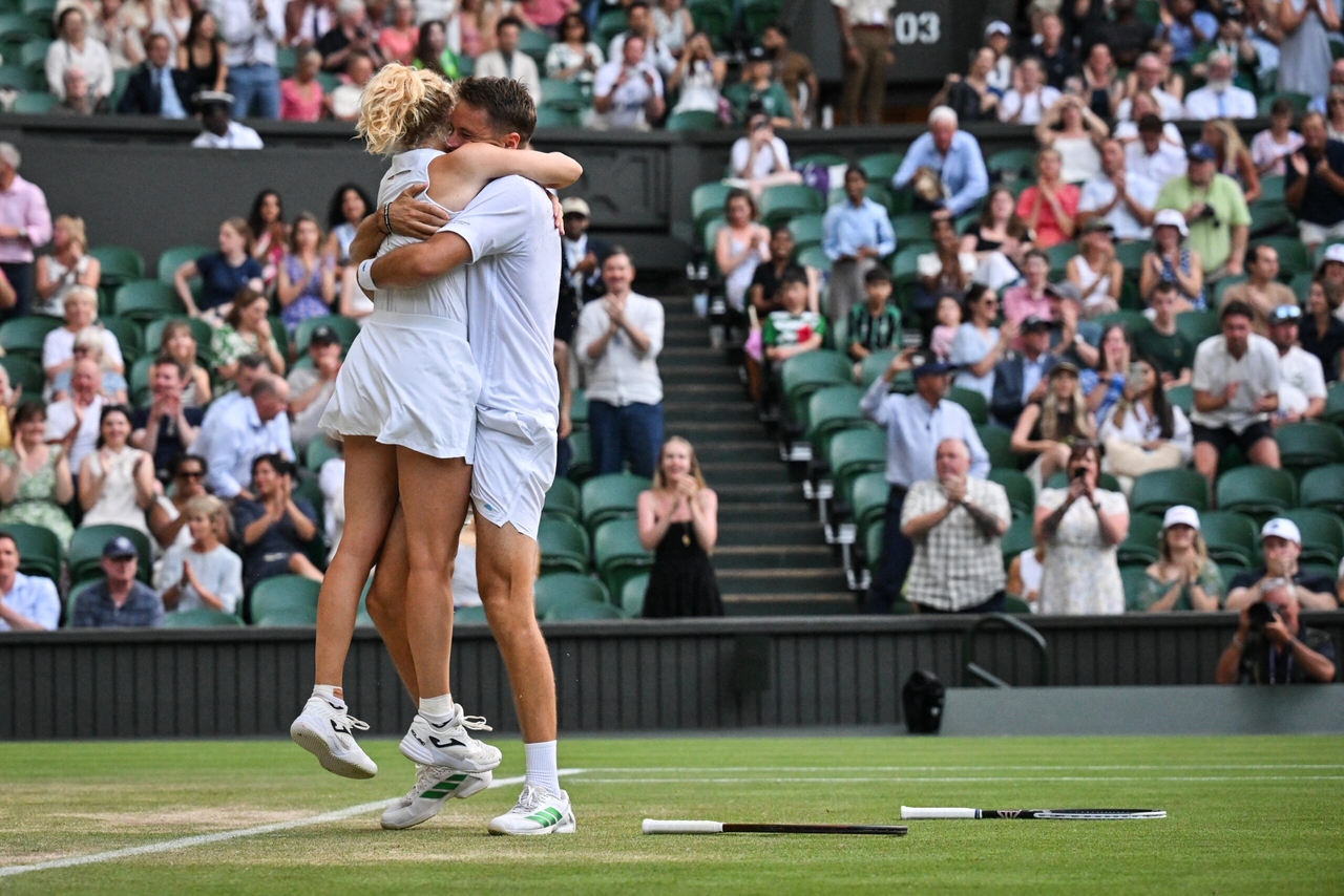 Sem Verbeek faz história com título de duplas mistas em Wimbledon
