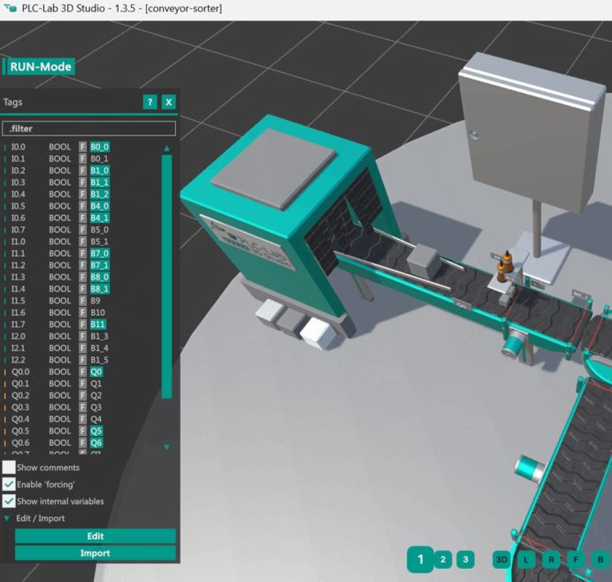 Programación de PLC para formación