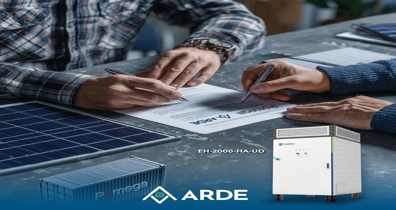 Déplacement de 320 MW de stockage d'énergie d'Arde Energy