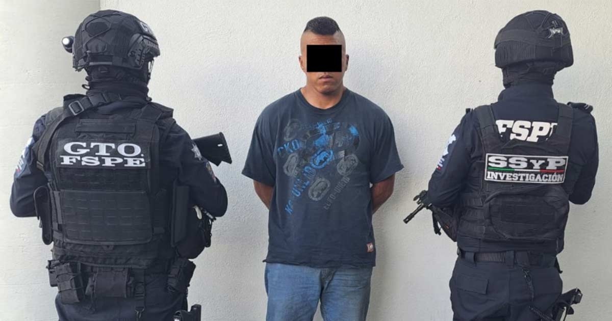 Suposto autor de violência é preso em Guanajuato