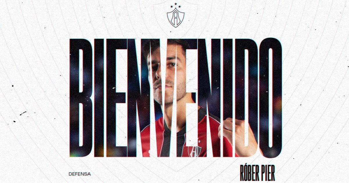 Robert Pier is a new Atlas player ahead of Liga MX and Leagues Cup