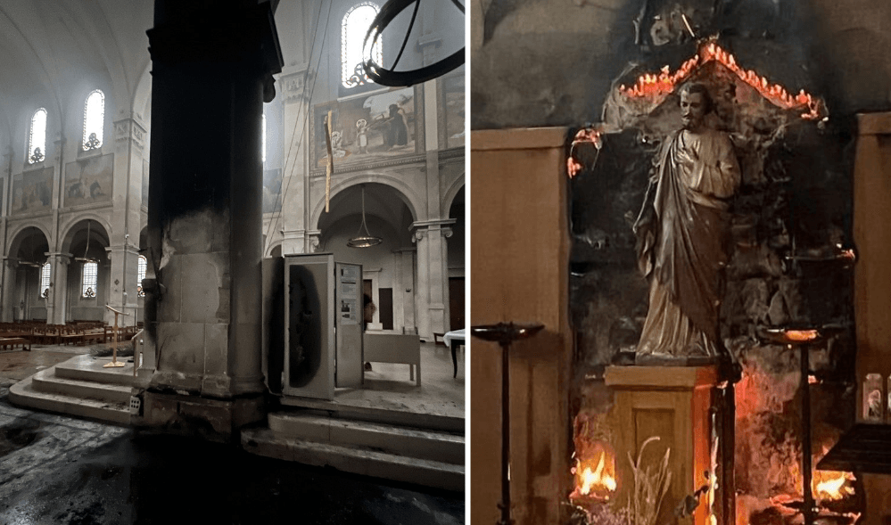 Incendios en la iglesia de Notre-Dame-des-Champs (París): El sospechoso es Valentin I., rumano de 36 años, sin hogar. Se está llevando a cabo una batalla legal por su historial psiquiátrico. La diócesis y el Ayuntamiento de París estiman los daños entr...
