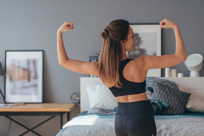 Toned upper arms: Tired of flabby arms? This workout takes only 10 minutes a day.