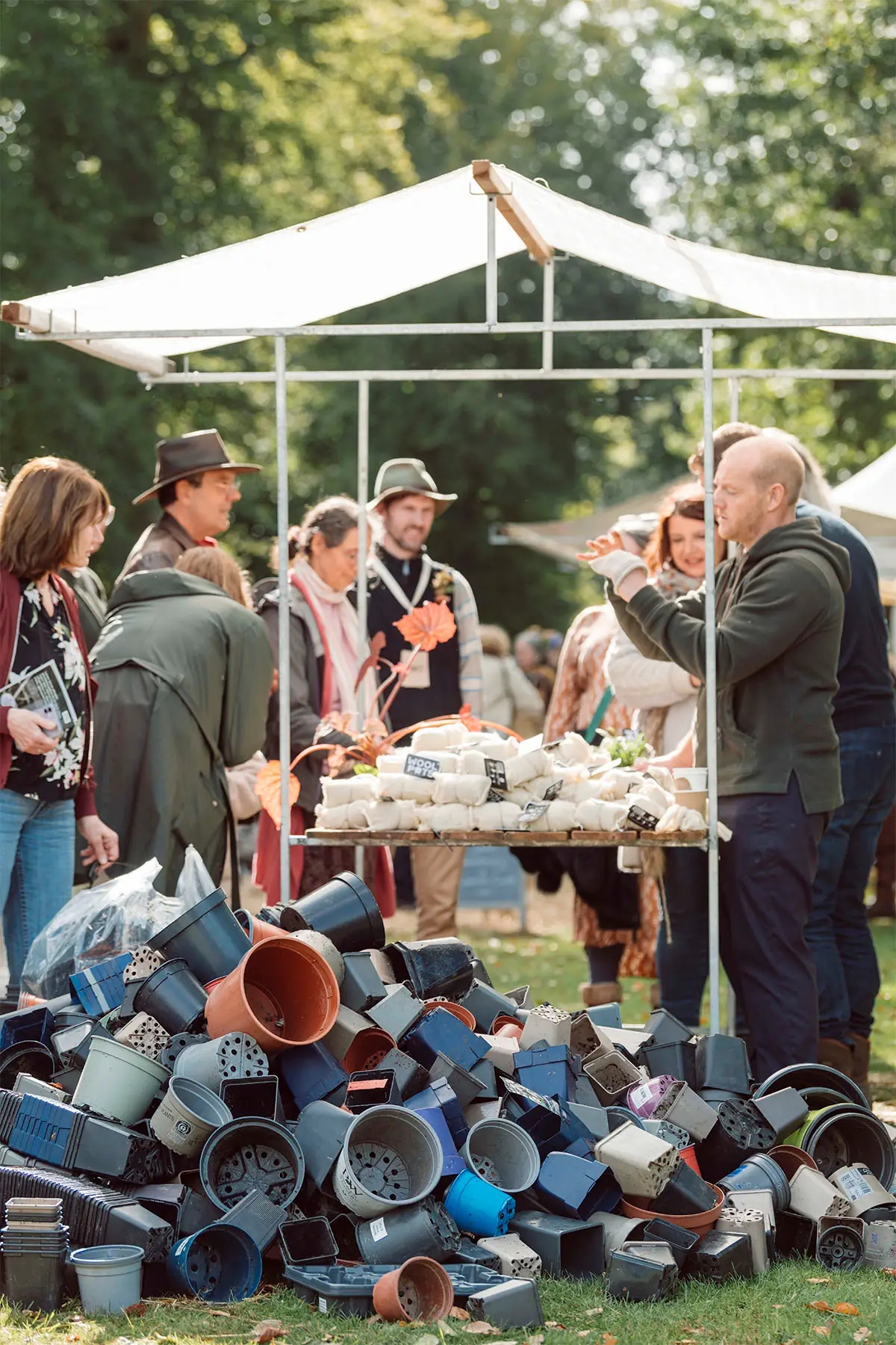 Sustentável no mercado de plantas: Woolpot Pot Swap!