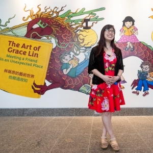 ‘I’ve met friends in my books’: Eric Carle Museum celebrates author, illustrator Grace Lin with retrospective exhibition