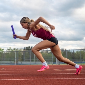 HS Notebook: Amherst girls track could have program’s ‘best team ever’