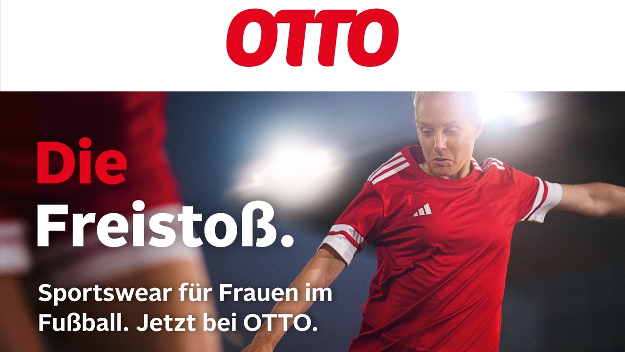 «Die Fußball» вместо «Fußball, die»: Отто возрождает старую рекламную идею DFB для кампании женского чемпионата Европы