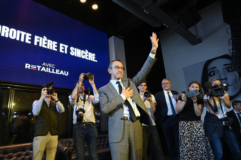 Bruno Retailleau toma el timón de LR y pone la mira en 2027