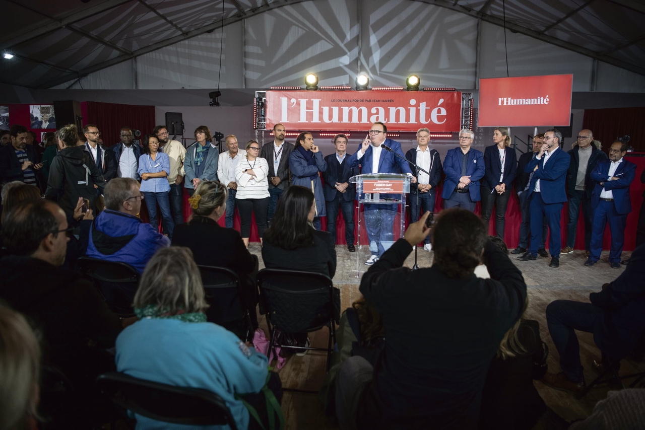 Fête de l'Humanité: Fabien Gay inaugura a 90ª edição, "uma pedra no sapato dos poderosos"