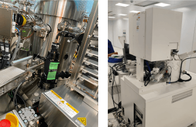Universiteit, nieuw nanotechnologielaboratorium op het hoofdkantoor van Unina in Fuorigrotta