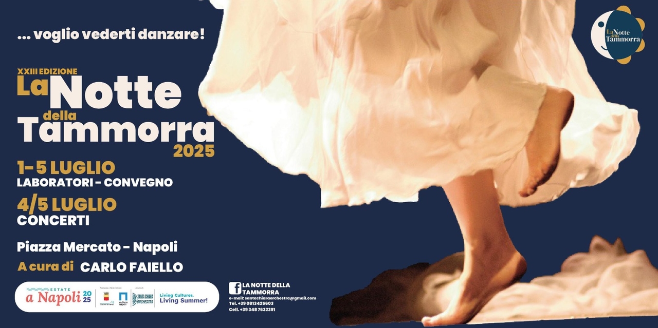 Müzik, “La Notte della Tammorra” geri döndü: Napoli'yi dans ettiren muhteşem halk festivali