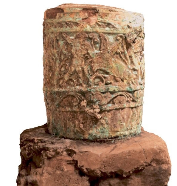 Pompeii'de bir sürpriz daha: Bir tavernanın arka odasında Mısır'dan kalma bir vazo ortaya çıktı