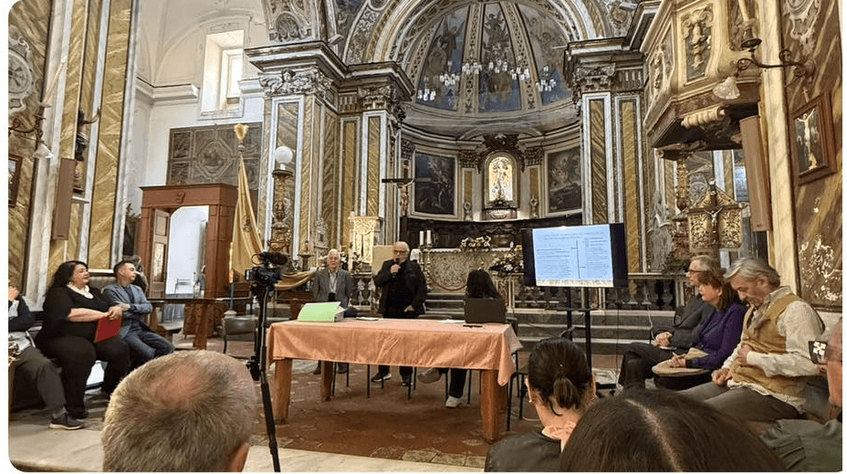 Hij verdedigt ons in vrede. Bij Terra Murata is een tentoonstelling over San Michele en zijn abdij