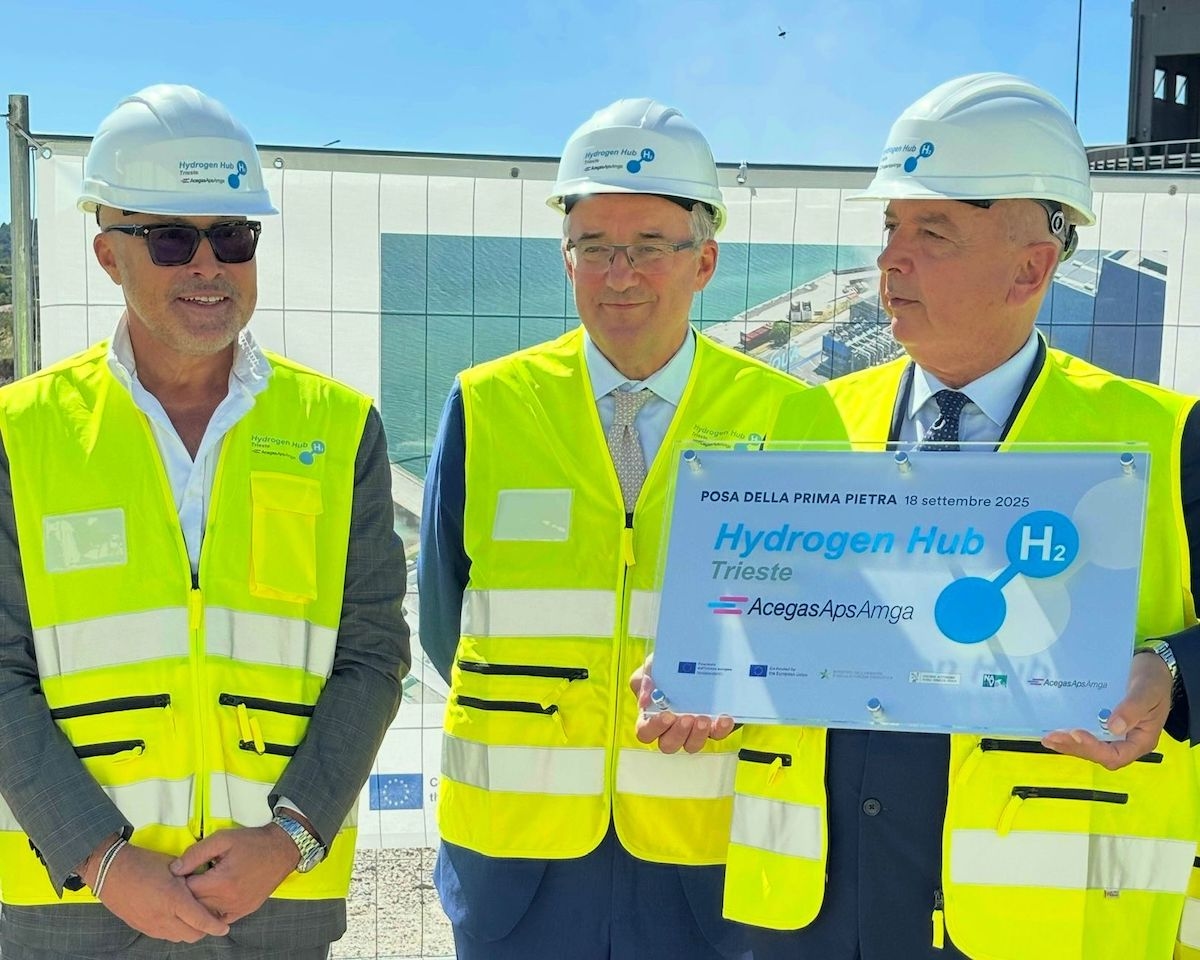 Waterstof: bouw van een ultramodern productiecentrum in Friuli Venezia Giulia van start.