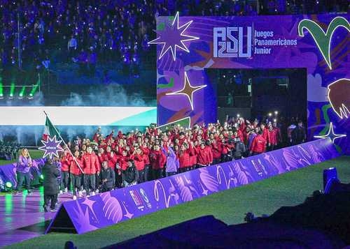 The Pan American Games in Asunción open with a colorful show