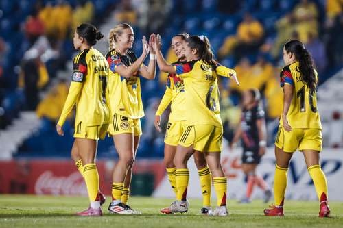 América women's team defeats Puebla 3-0