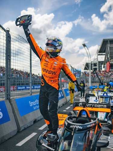 Pato O'Ward, Zweitplatzierter der IndyCar-Serie