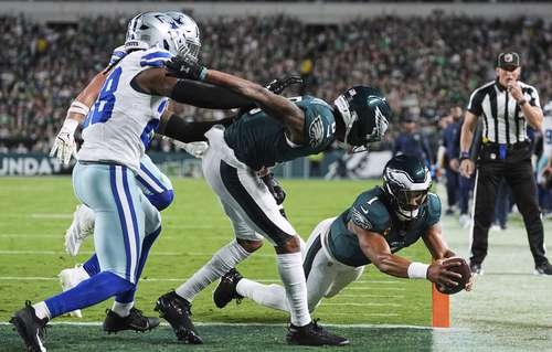 Eagles schlagen Cowboys 24-20 bei NFL-Saisondebüt