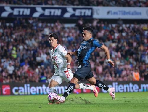 Querétaro derrota Guadalajara e quebra sua sequência de quatro vitórias.