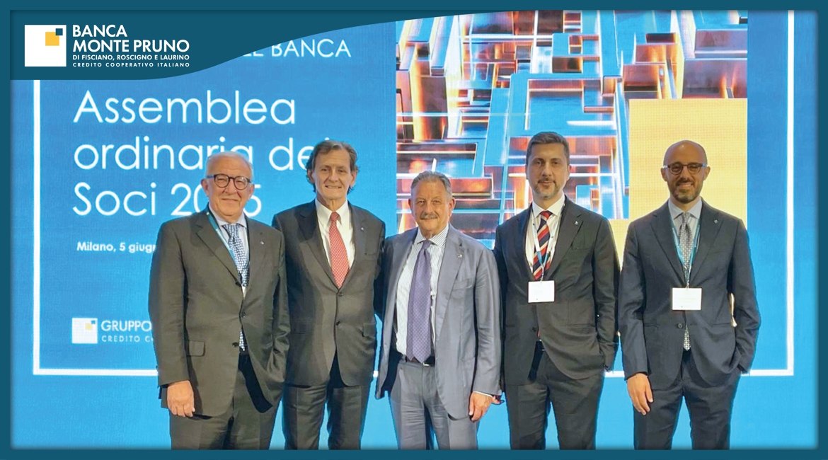 Banca Monte Pruno, Cassa Centrale Banca Hissedarlar Toplantısında hazır bulunuyor