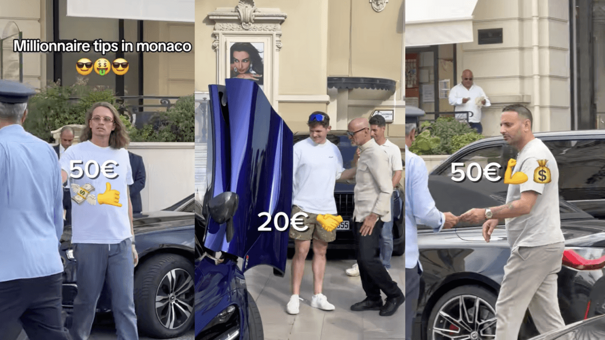 Hij laat zien hoeveel fooien parkeermedewerkers in Monaco krijgen en mensen zijn verbaasd: "Ze verdienen waarschijnlijk meer dan hun salaris."