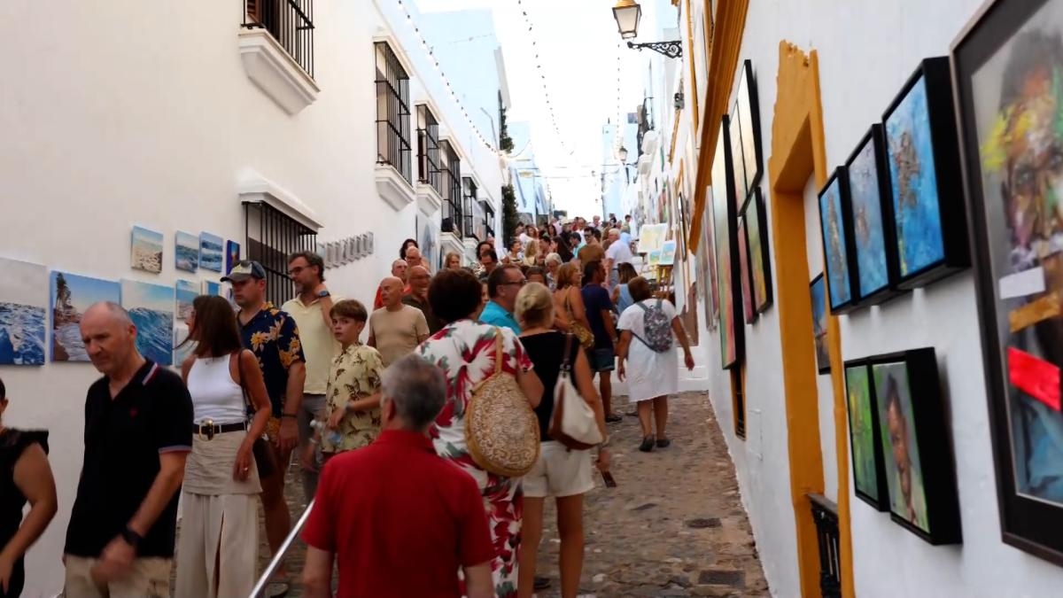 Ayamonte, bir kez daha İspanya'nın en büyük açık hava müzesi oldu.