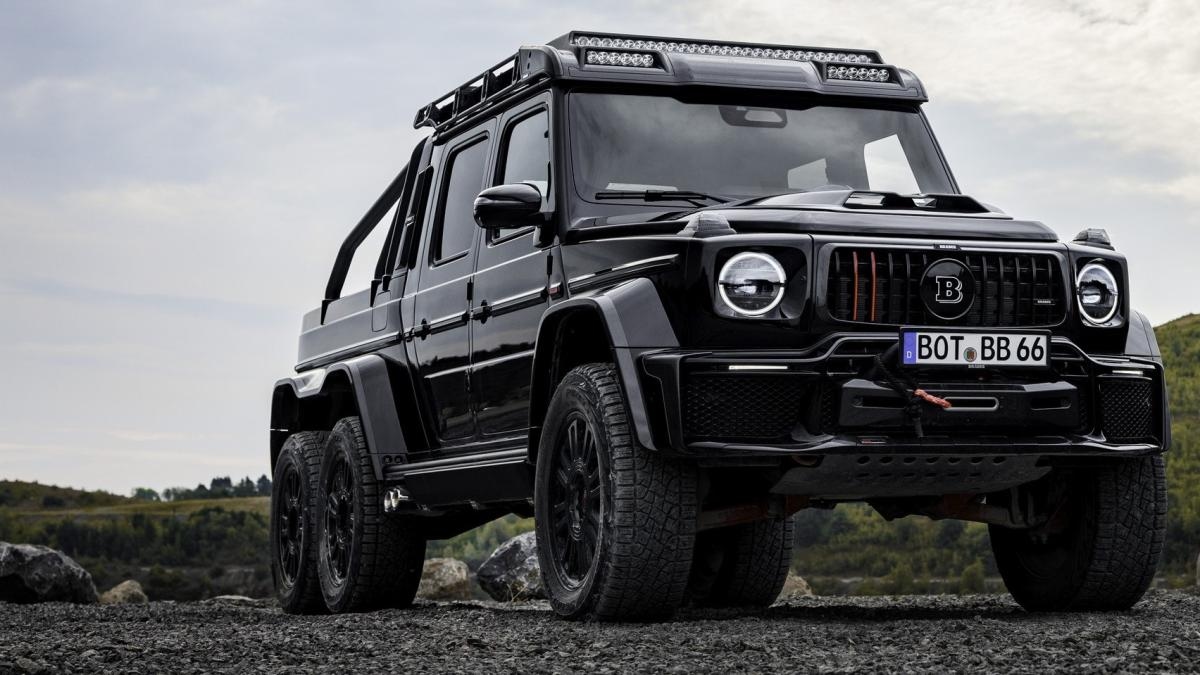 La nueva bestia offroad de Brabus tiene 6 ruedas y puede con todo