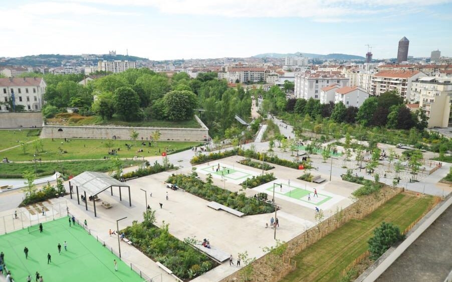 Pista de baile, mesas de ping-pong, parkour... proyectos de presupuesto participativo en Lyon 7