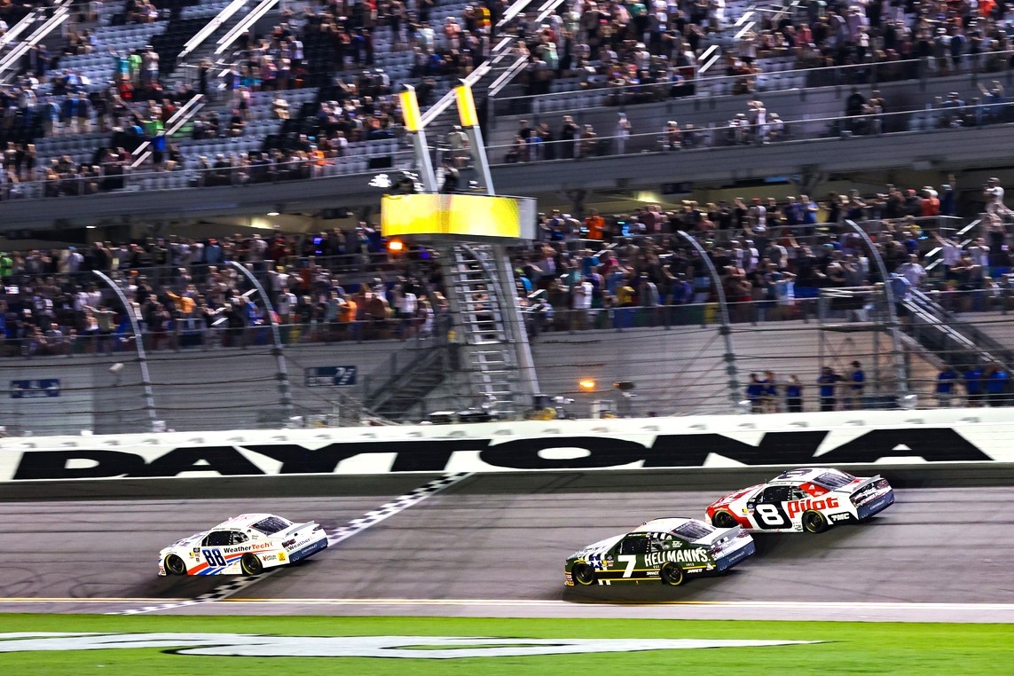 JR MOTORSPORTS GOES 1-2-3 AT DAYTONA FOR THE WAWA 250