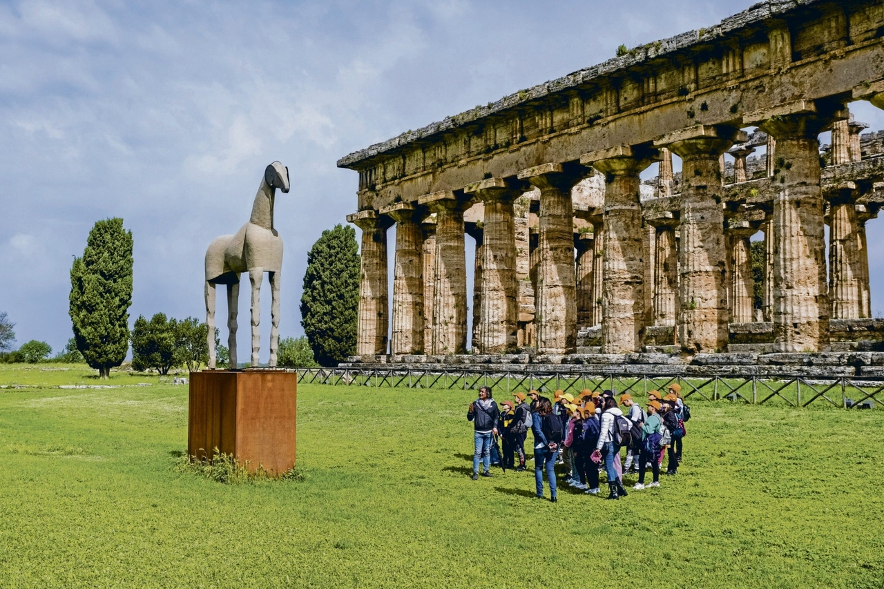 En un viaje educativo | Prima en Paestum