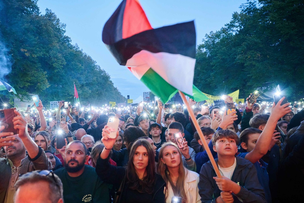 Demos für Gaza | Solidarität mit Menschen in Gaza: Brückenschlag gelungen